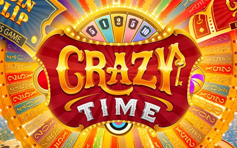 Dejate atrapar por la locura de la rueda gigante de la fortuna en Crazy Time, un éxito rotundo en Stake.